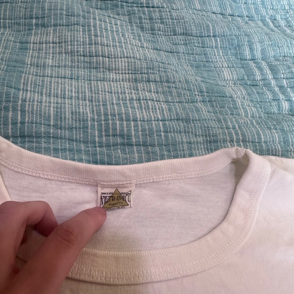 Filth Mart El Cosmico Trans-Pecos Music Festival T-Shirt Marfa Texas White M - Picture 2 of 3